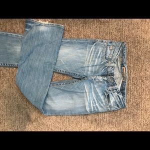 Big star ultra low rise jeans 27 L